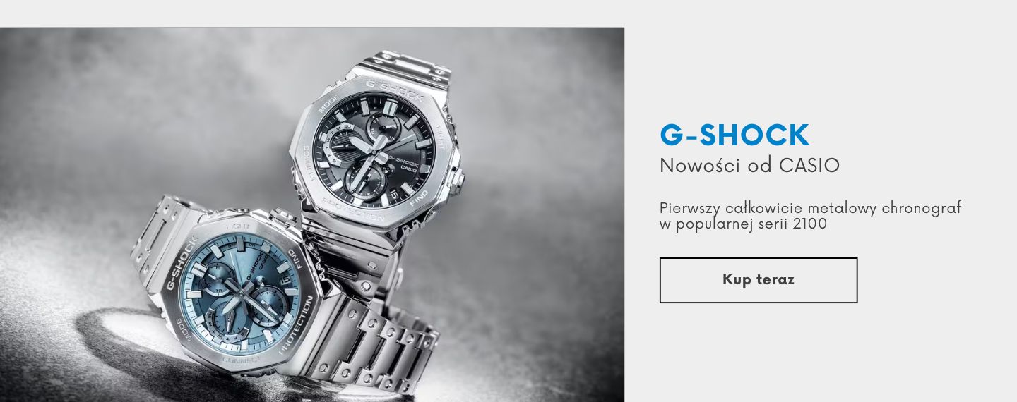 Wytrzymały zegarek Casio G-Shock – sportowy i odporny na wstrząsy