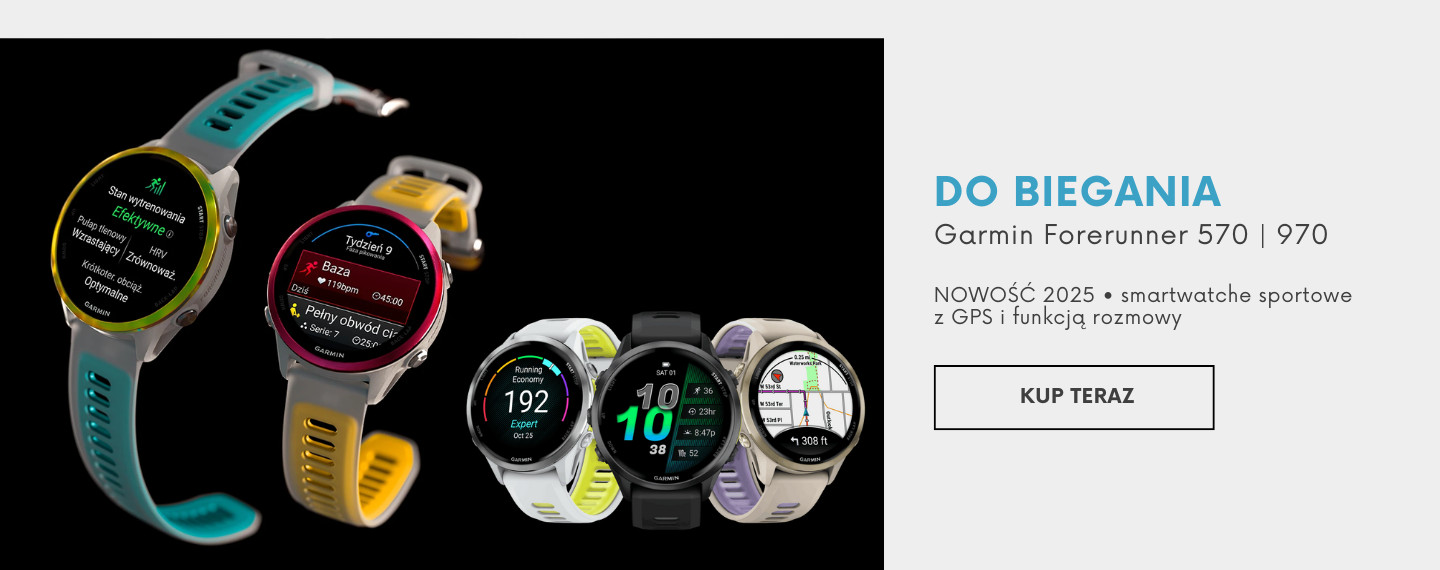Seria Garmin Forerunner – dopasuj model do swojego poziomu i stylu treningu Seria Garmin Forerunner – wybierz idealny smartwatch do biegania, triathlonu i regeneracji