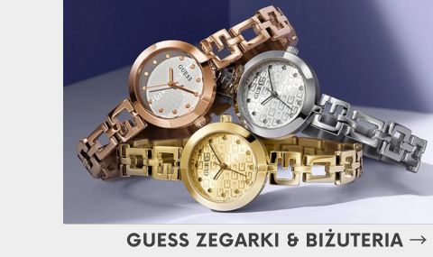 Zegarki Guess dla kobiet – złote, srebrne i różowe złoto w eleganckim stylu