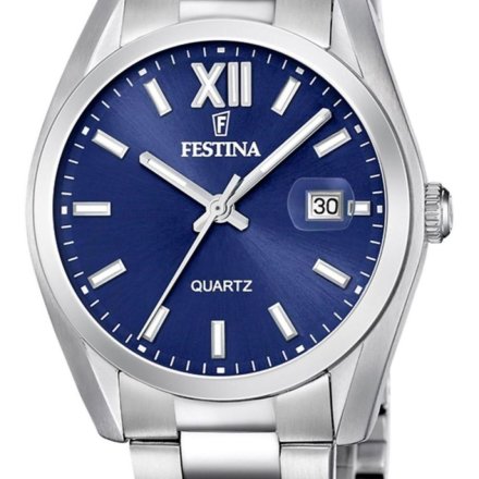 Festina Classic Bracelet 20707/7 Zegarek Męski na bransolecie z datownikiem