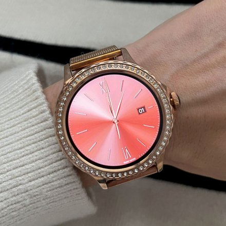 Rubicon RNCF19 różowy smartwatch damski z funkcją rozmowy SMARUB274