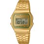 Casio Vintage A158WEGV-9AEF złoty zegarek w stylu retro z wyświetlaczem