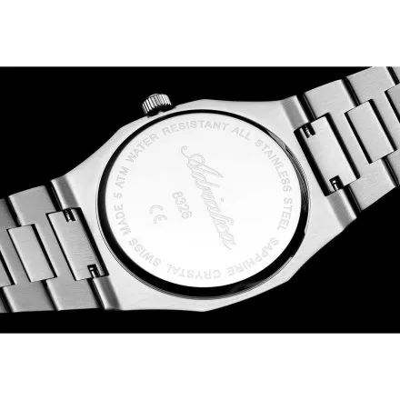 Szwajcarski zegarek męski Adriatica z czarną tarczą A8326.5114Q