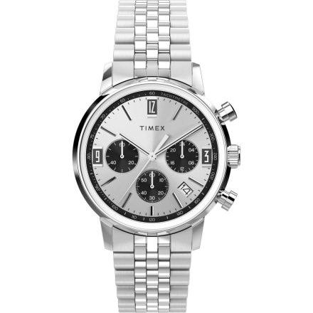 Timex Marlin TW2W10400 zegarek męski na bransolecie z chronografem 