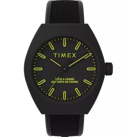 Timex Trend Urban Pop czarny TW2W42400 z kauczukowym paskiem