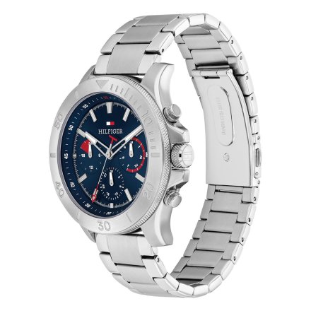 Tommy Hilfiger Bryan zegarek męski srebrny 1792113