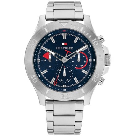 Tommy Hilfiger Bryan zegarek męski srebrny 1792113