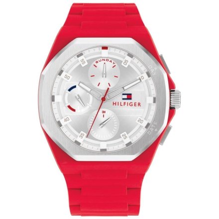 Tommy Hilfiger Neo zegarek męski czerwony 1792123