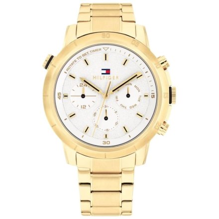 Tommy Hilfiger Troy zegarek męski złoty 1792127