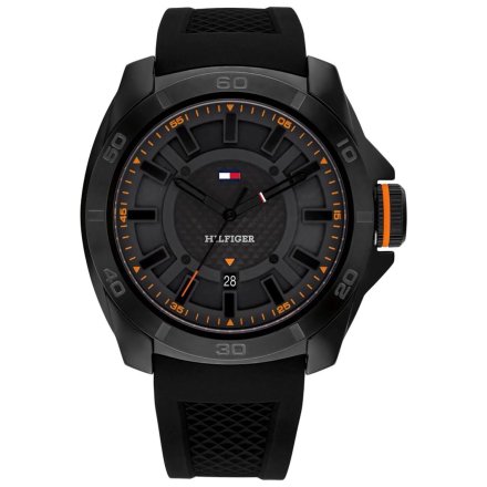 Tommy Hilfiger Windsurf zegarek męski czarny 1792137
