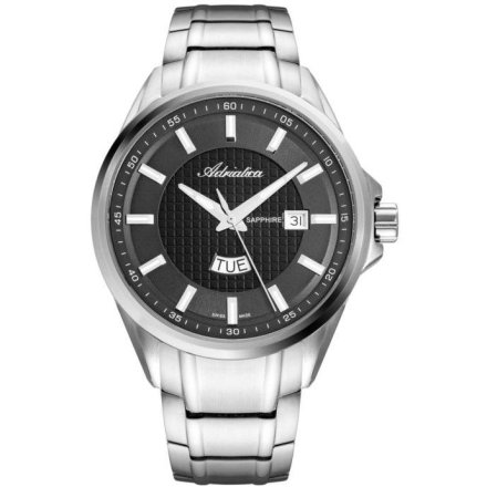 Zegarek Męski Adriatica na bransolecieA8321.5116Q - Swiss Made