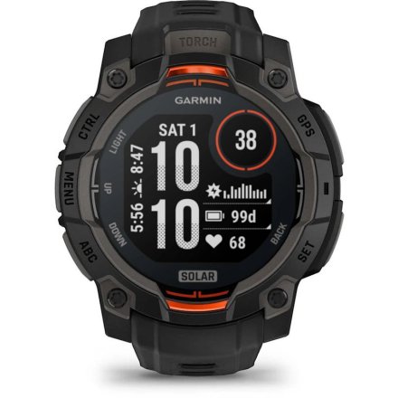 Zegarek Garmin Instinct 3 SOLAR 45 mm czarny 010-02934-00