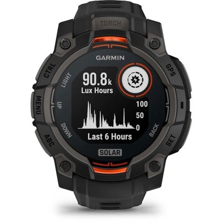 Zegarek Garmin Instinct 3 SOLAR 45 mm czarny 010-02934-00