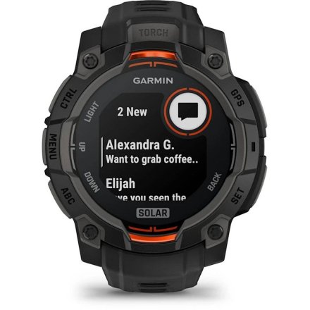 Zegarek Garmin Instinct 3 SOLAR 45 mm czarny 010-02934-00