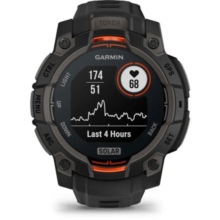 Zegarek Garmin Instinct 3 SOLAR 45 mm czarny 010-02934-00