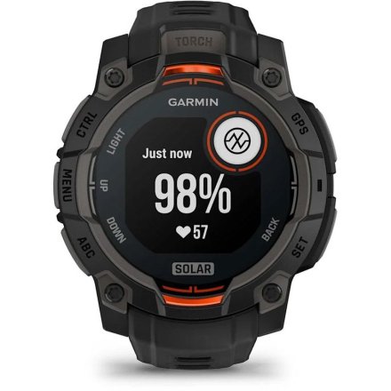 Zegarek Garmin Instinct 3 SOLAR 45 mm czarny 010-02934-00