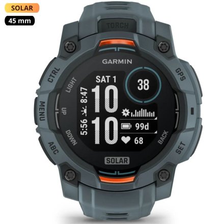 Zegarek Garmin Instinct 3 SOLAR 45 mm Twilight granatowy 010-02934-01