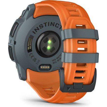 Zegarek Garmin Instinct 3 SOLAR 50 mm pomarańczowy Solstice 010-02935-01