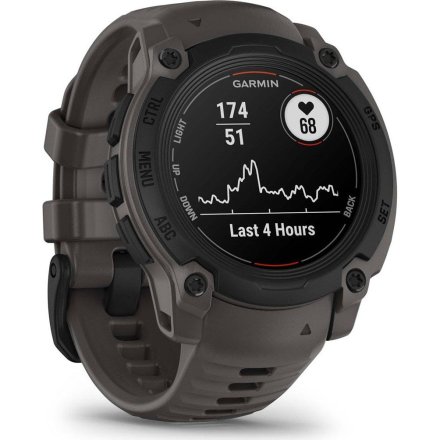 Zegarek Garmin Instinct E 40 mm czarny Charcoal 010-02932-00