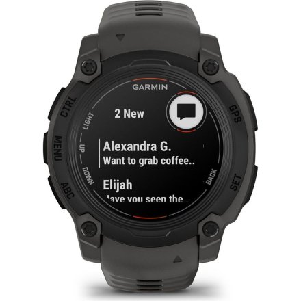 Zegarek Garmin Instinct E 40 mm czarny Charcoal 010-02932-00