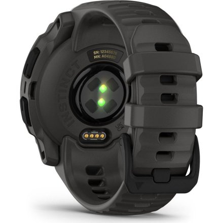 Zegarek Garmin Instinct E 40 mm czarny Charcoal 010-02932-00