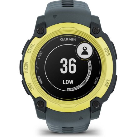 Zegarek Garmin Instinct E 40 mm granatowy Electric Lime Twilight 010-02932-01