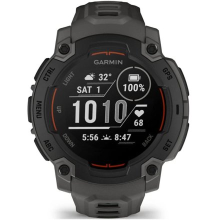 Zegarek Garmin Instinct E 45 mm czarny Charcoal 010-02933-00