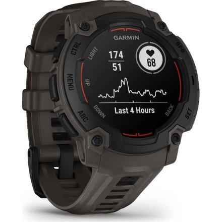 Zegarek Garmin Instinct E 45 mm czarny Charcoal 010-02933-00