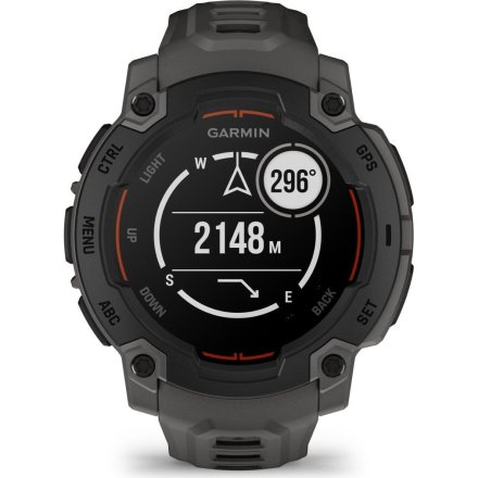 Zegarek Garmin Instinct E 45 mm czarny Charcoal 010-02933-00