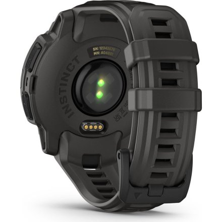 Zegarek Garmin Instinct E 45 mm czarny Charcoal 010-02933-00