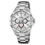 Festina Multifunction 20623/1 Zegarek Męski srebrny z białą tarczą