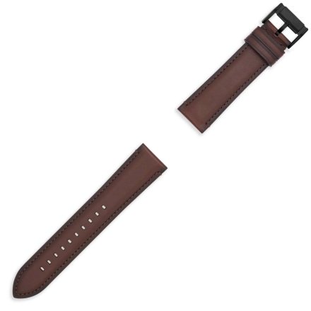 Brązowy pasek skórzany Fossil 22 mm Townsman ME3098