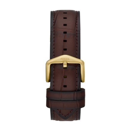 Brązowy pasek skórzany Fossil 22 mm Carraway FS6011