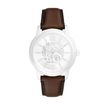 Brązowy pasek skórzany Fossil 22 mm Heritage ME3264