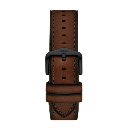 Brązowy pasek do zegarka / smartwatcha Fossil Everett 18 mm FS6108