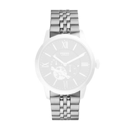 Srebrna bransoleta Fossil 22 mm do zegarek / smartwatch Fossil Townsman ME3107
