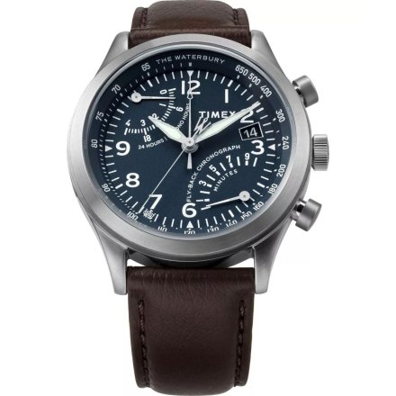 Timex Waterbury TW2W47900 Zegarek męski na pasku z chronografem