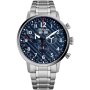 Zegarek Męski Adriatica na bransolecie tytanowy  A8308.4125CH - Chronograf Swiss Made