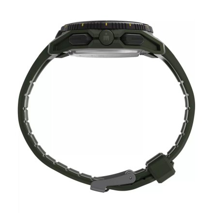 Timex Ironman TW5M58000 Zegarek męski sportowy z zielonym paskiem
