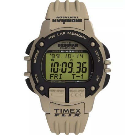 Timex Ironman TW5M63100 Zegarek męski sportowy z chronografem i podświetleniem