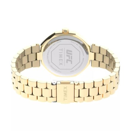 Timex UFC TW2V83100 złoty zegarek na bransolecie
