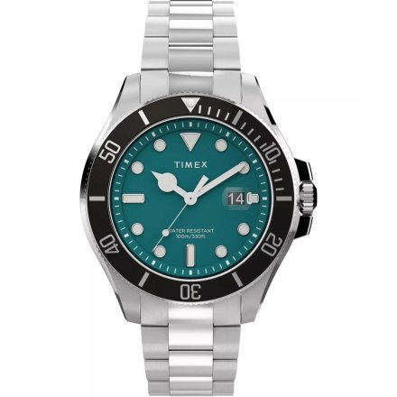 Timex Trend Harborside Coast TW2V91900 Zegarek męski srebrny na bransolecie 