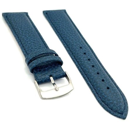 Niebieski pasek 14 mm skórzany DILOY 131.14.5 + GRATIS dwa teleskopy i narzędzie