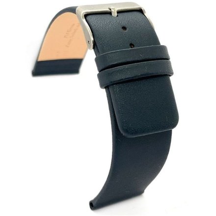 Granatowy pasek 26 mm skórzany DILOY 327.26.5 + GRATIS dwa teleskopy i narzędzie