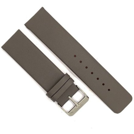 Szary pasek 26 mm skórzany DILOY 327.26.7 + GRATIS dwa teleskopy i narzędzie