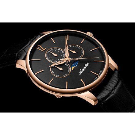 Zegarek męski Adriatica Moonphase na pasku A8269.9256QF