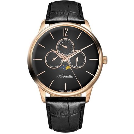 Zegarek męski Adriatica Moonphase na pasku A8269.9256QF