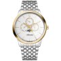 Srebrny zegarek męski Adriatica Moonphase   A8269.2153QF
