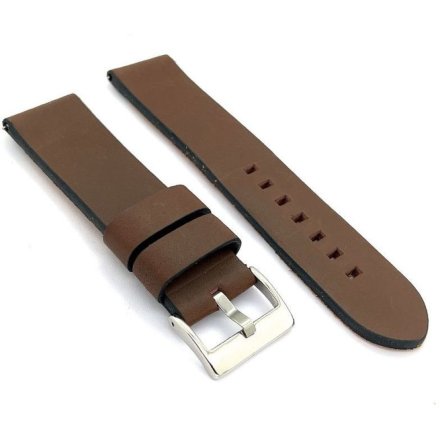 Brązowy pasek 26 mm skórzany DILOY 383.26.02 + GRATIS dwa teleskopy i narzędzie