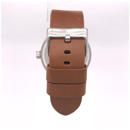 Jasnobrązowy pasek 26 mm skórzany DILOY 383.26.03 + GRATIS dwa teleskopy i narzędzie